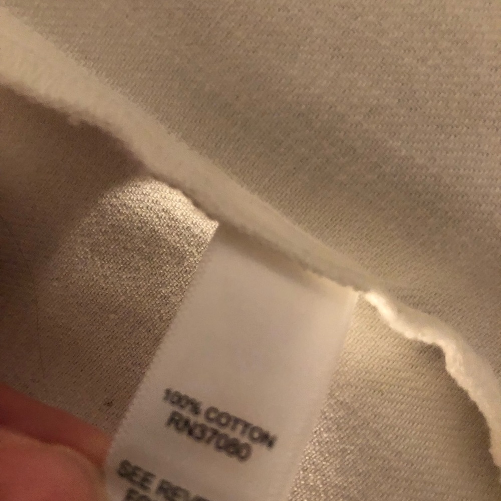 NWT Cato White Jean Vest with Lace - Picture 6 of 10